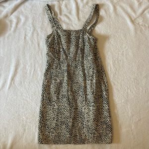 American eagle cheetah print dress size xs